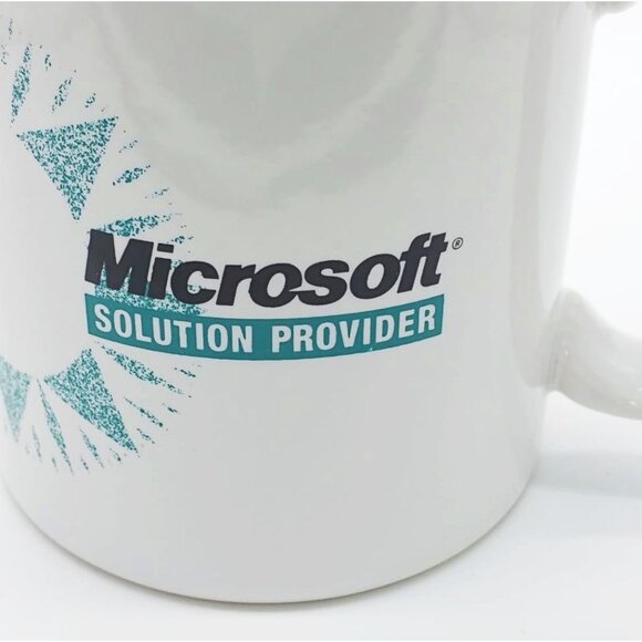 Vintage Microsoft ‘PacMan’ Logo Mug, Collectible - Picture 3 of 9